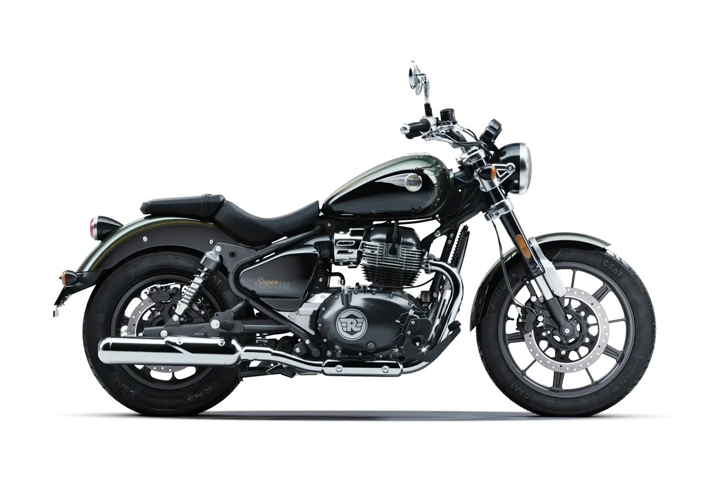 Royal Enfield Super Meteor Interstellar Green