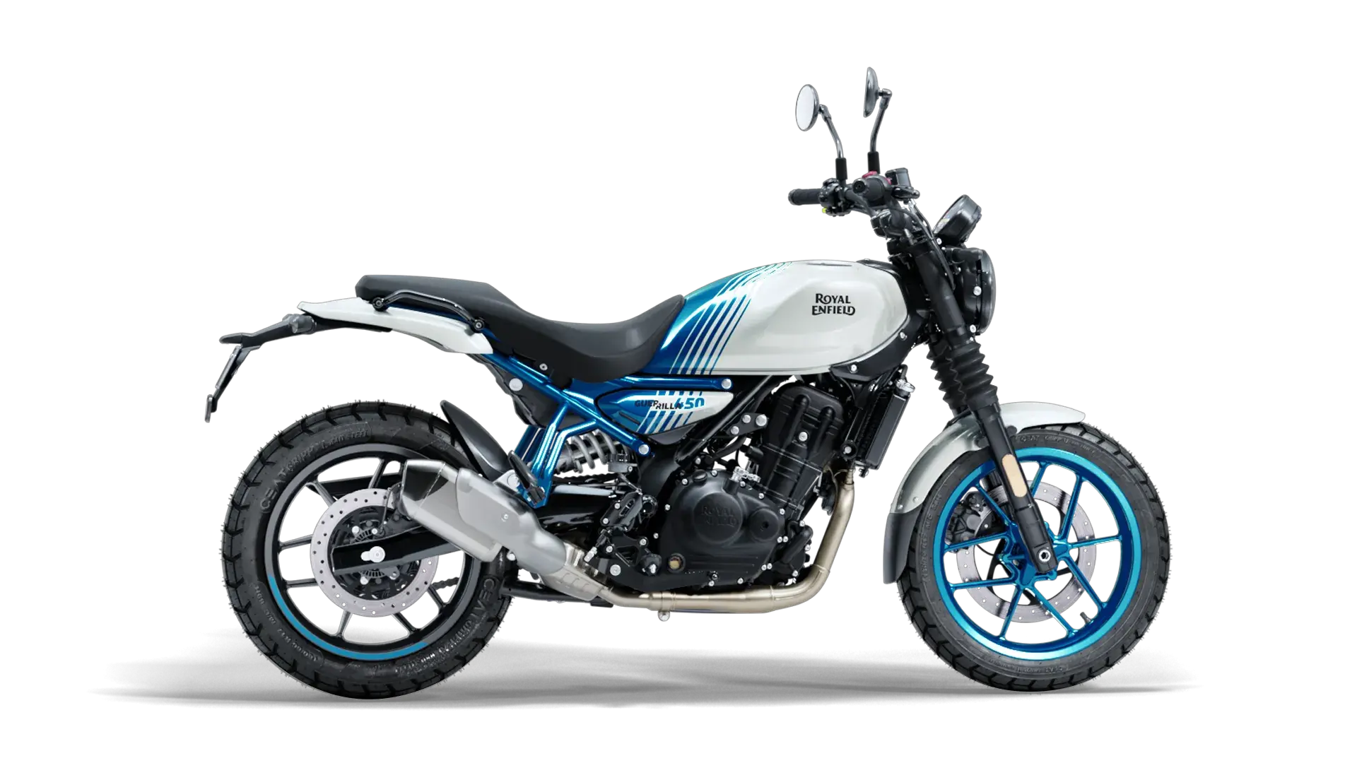 Royal Enfield GRR 450 Brava Blue