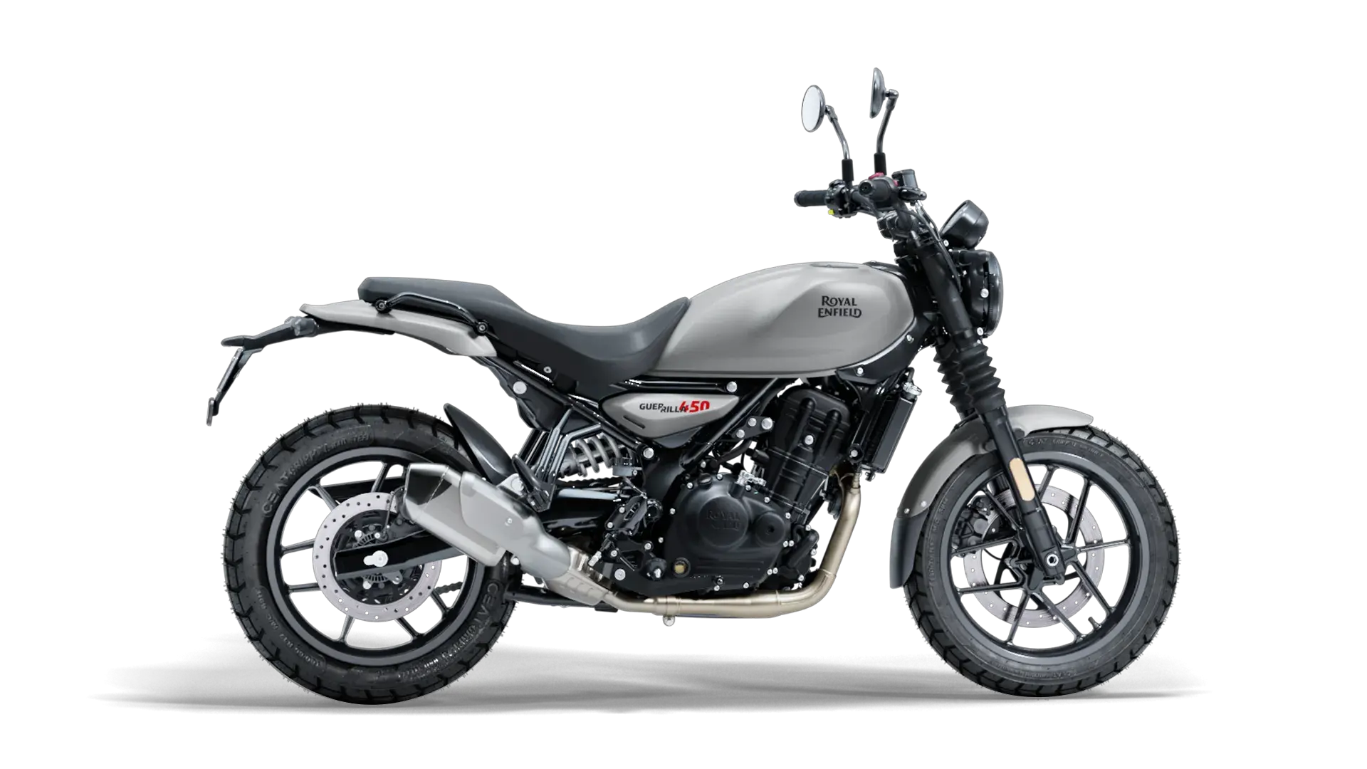 Royal Enfield GRR 450 Smoke Silver